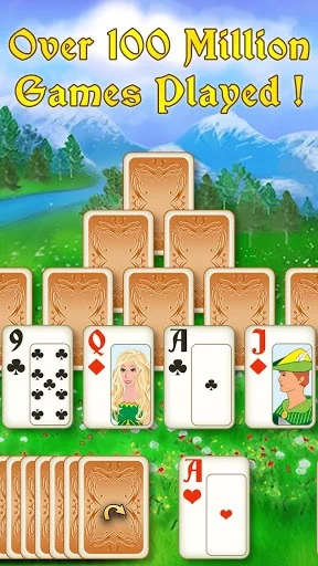 Изображение игры: Magic Towers Solitaire - Tri Peaks