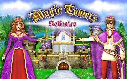 Изображение игры: Magic Towers Solitaire - Tri Peaks
