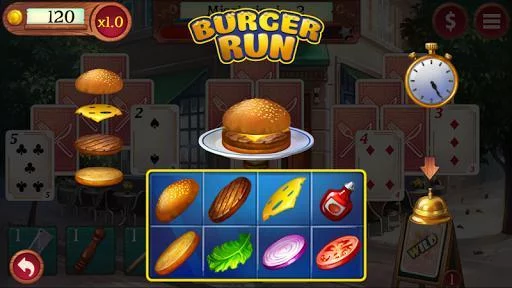 Изображение игры: Chef Solitaire: USA TriPeaks