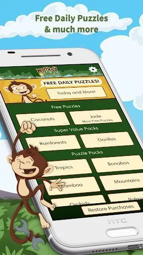 Изображение игры: Monkey Wrench – Word Search