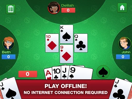 Изображение игры: Euchre Classic