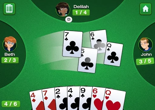 Изображение игры: Simple Whiz Spades - Classic Card Game