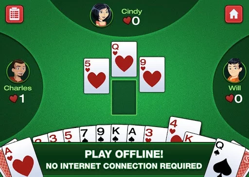 Изображение игры: Simply Hearts - Classic Card Game