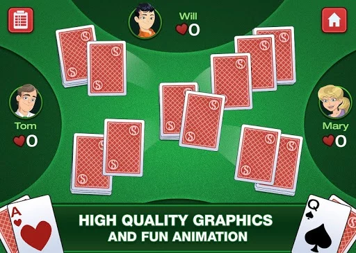 Изображение игры: Simply Hearts - Classic Card Game