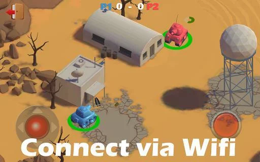 Изображение игры: Tanks Battle - Wifi