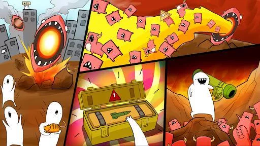 Изображение игры: Missile Dude RPG: Tap Tap Missile