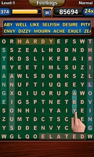 Изображение игры: Word Search: Word Swipe 2