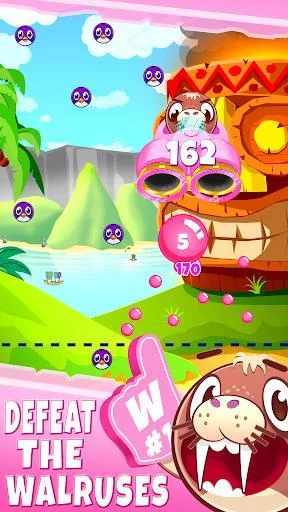 Изображение игры: Pop Pop Penguin: Bubble Block Blast!