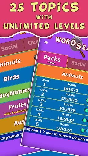 Изображение игры: Word Search Elite