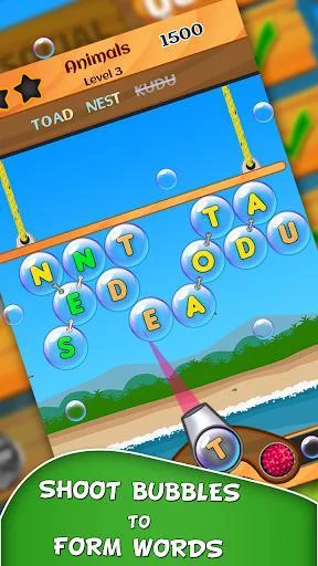 Изображение игры: Bubble Words