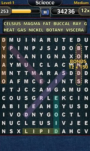 Изображение игры: Word Search: Word Swipe 2
