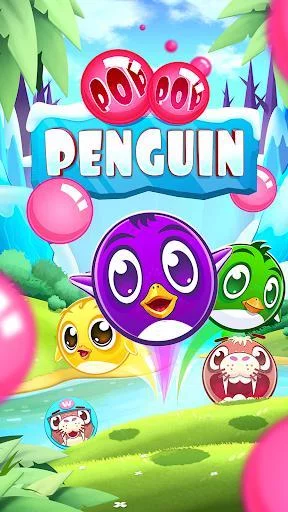 Изображение игры: Pop Pop Penguin: Bubble Block Blast!