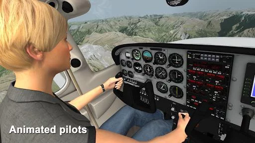 Изображение игры: Aerofly 1 Flight Simulator