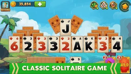 Изображение игры: Pyramid Solitaire - Card Games Free