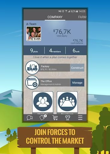 Изображение игры: Farm Wars - Crops Trade Manager