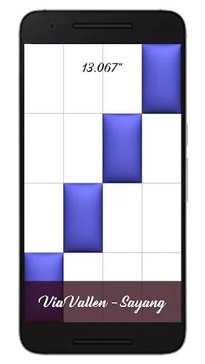 Изображение игры: Piano Tiles Via Vallen