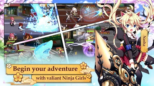 Изображение игры: NinjaGirls：Reborn