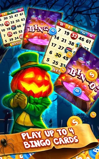 Изображение игры: Halloween Bingo - Free Bingo Games