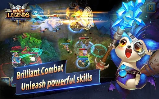 Изображение игры: Brave Legends: Heroes Awaken (幻想101：勇者战记)
