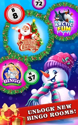 Изображение игры: Christmas Bingo Santa's Gifts