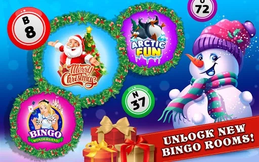 Изображение игры: Christmas Bingo Santa's Gifts