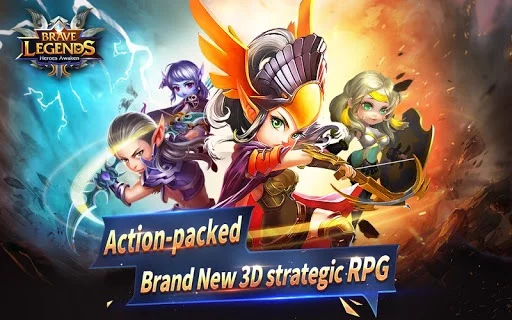 Изображение игры: Brave Legends: Heroes Awaken