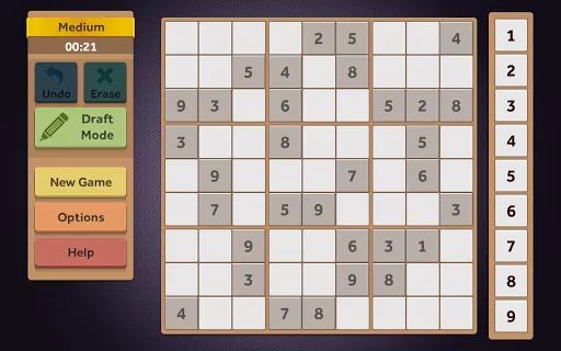Изображение игры: Simple Sudoku