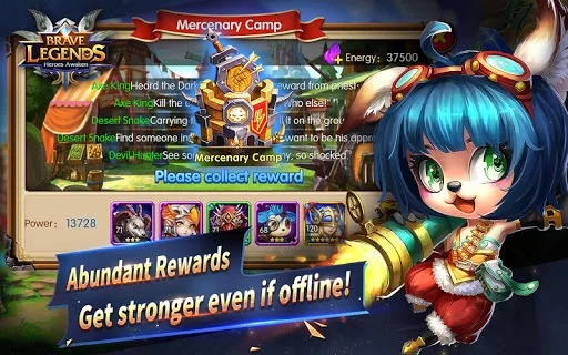 Изображение игры: Brave Legends: Heroes Awaken