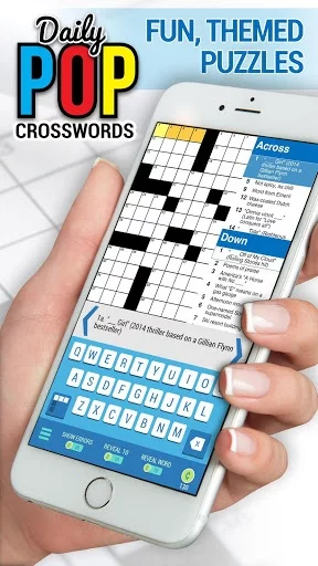 Изображение игры: Daily POP Crosswords: Free Daily Crossword Puzzle