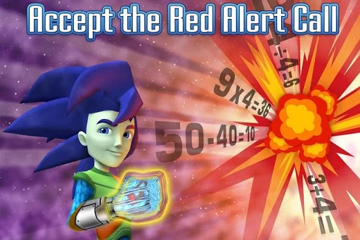 Изображение игры: Math Blaster