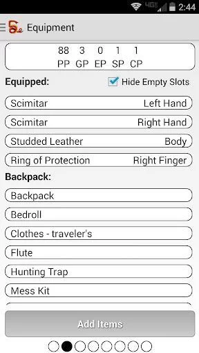 Изображение игры: Squire - Character Manager
