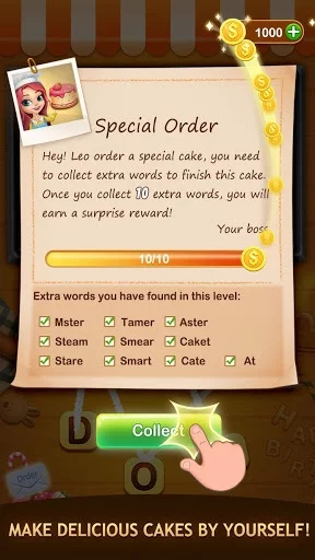 Изображение игры: Word Cakes
