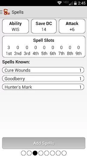 Изображение игры: Squire - Character Manager