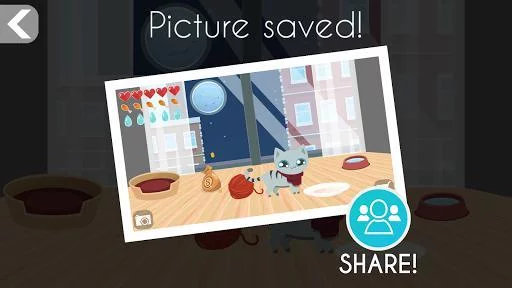 Изображение игры: My Cute Cat - Kitty Sim