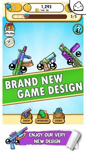 Изображение игры: Guns Evolution - Idle Cute Clicker Game Kawaii