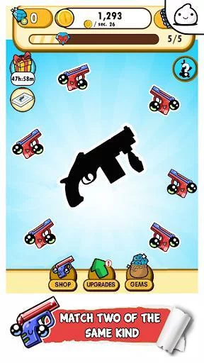Изображение игры: Guns Evolution - Idle Cute Clicker Game Kawaii