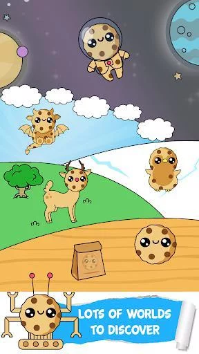 Изображение игры: Cookie Evolution Food Clicker