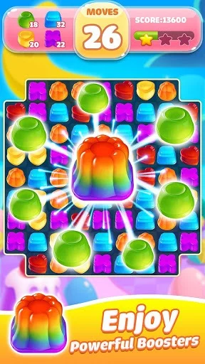 Изображение игры: Jelly Jam Blast - A Match 3 Game