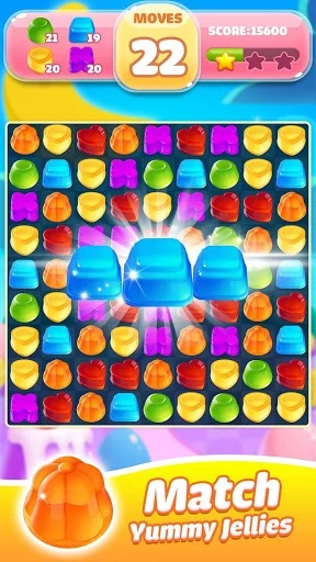 Изображение игры: Jelly Jam Blast - A Match 3 Game