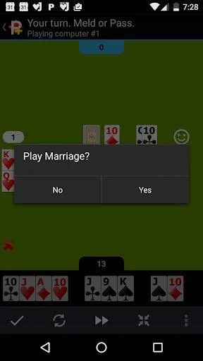 Изображение игры: Pinochle Free