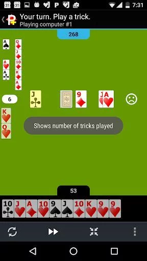Изображение игры: Pinochle Free