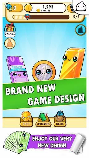 Изображение игры: Money Evolution - Idle Cute Clicker Game Kawaii