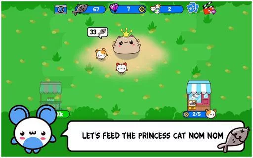 Изображение игры: Princess Cat Nom Nom Evolution