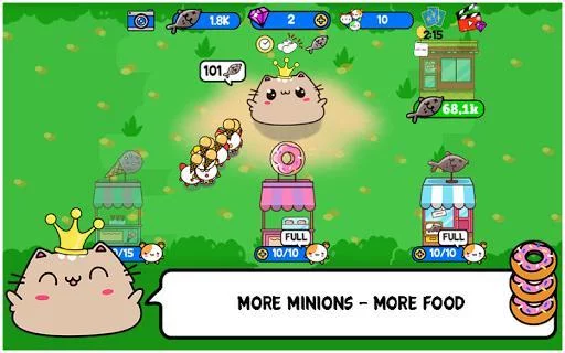 Изображение игры: Princess Cat Nom Nom Evolution