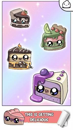Изображение игры: Cakes Evolution - Idle Cute Clicker Game Kawaii