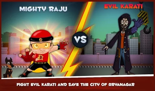 Изображение игры: Mighty Raju Run
