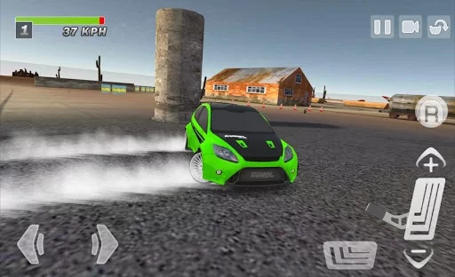 Изображение игры: Driftkhana Free Drift Lite