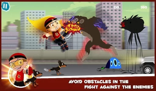 Изображение игры: Mighty Raju Run