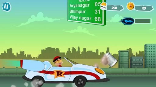 Изображение игры: Mighty Raju Run