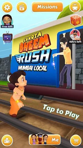 Изображение игры: Chhota Bheem Surfer - Mumbai